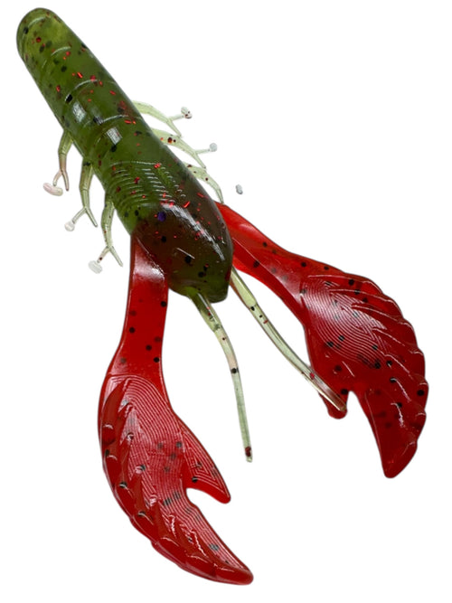 4" Ecto-Craw (Watermelon Red w/ Red Claws)